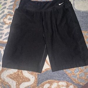 Nike Women's Black biker shorts